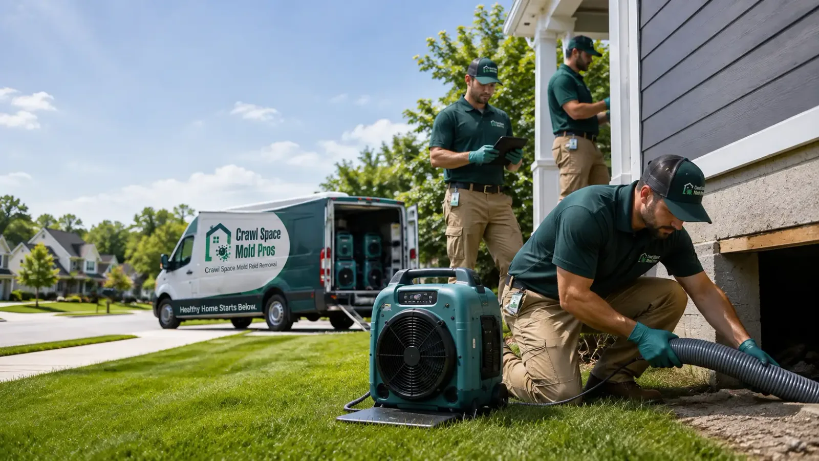Crawl Space Mold Removal in Callahan, FL